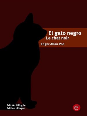 cover image of El gato negro/le chat noir